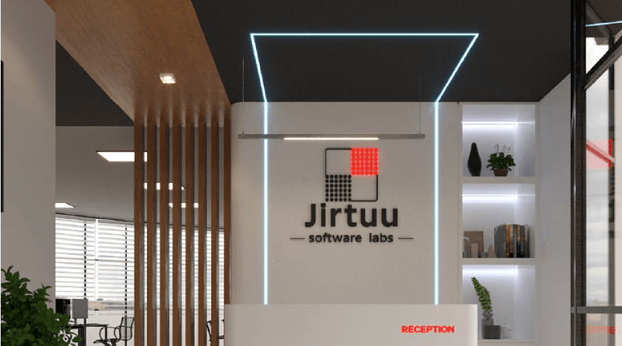 Illustration of web development services