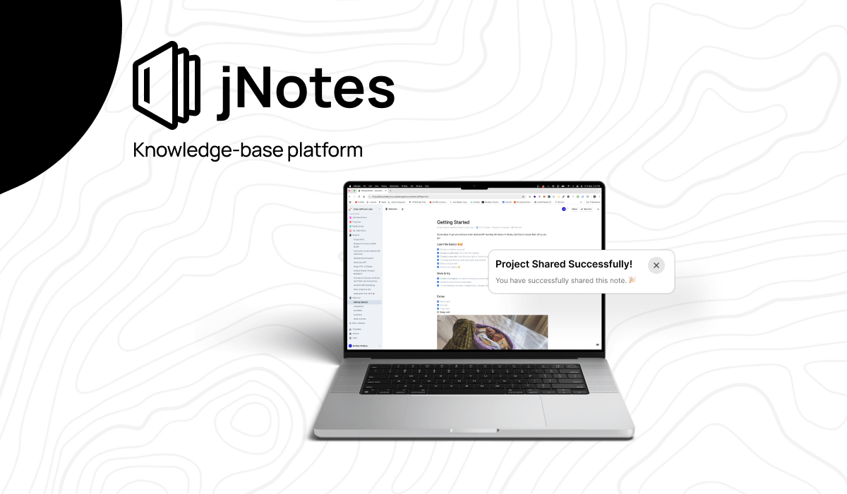 jNotes documentation platform